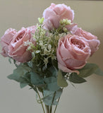 19" 6 Rose Pink Roses