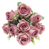 Vintage sweet rose bush