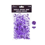 Purple Acrylic Crystal