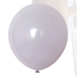 Pastel Gray  9" Macaron balloons