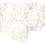White Rose Craft Flower