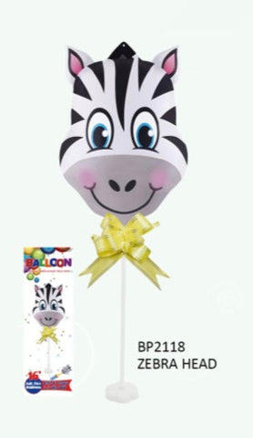 Zebra Air Filled Baloon