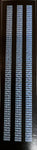 Blue Strips Rhinestone stickers