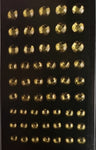 Yellow Crystal Rhinestone stickers