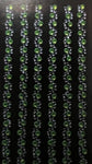 Green Drops Rhinestone stickers
