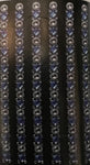 Navy Blue & Silver Crystal & Diamond Rhinestone stickers
