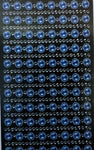 Light Blue Studded Crystal Rhinestone stickers