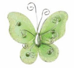 Green 1.5" Wire Butterfly